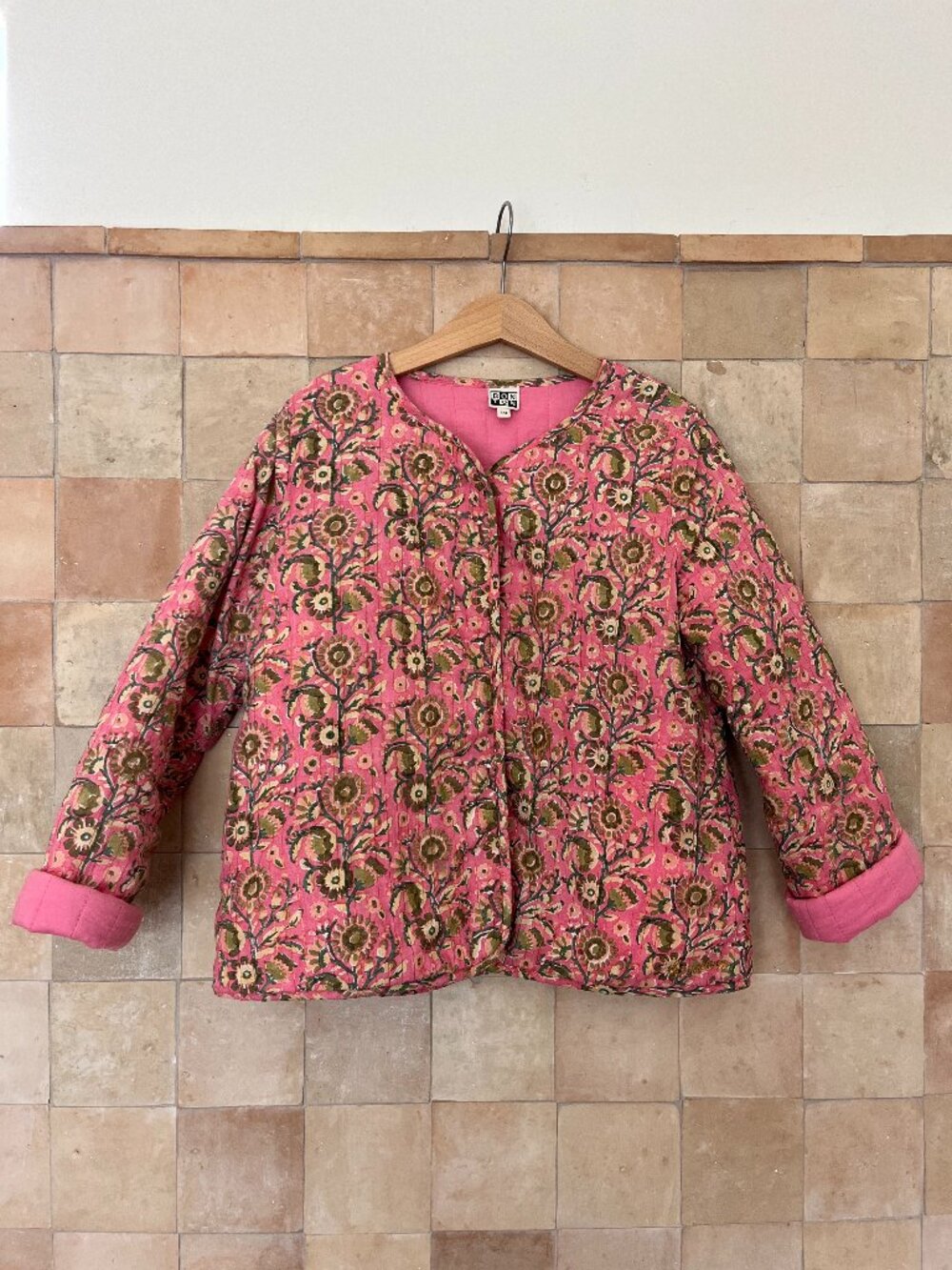 BONTON "Giselle" Blockprint Jacket